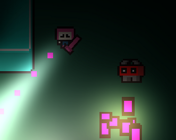 Light of the Living Dead torch-lit game scene