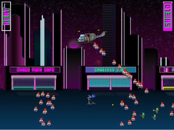 Mech Stroller pixel-art action game